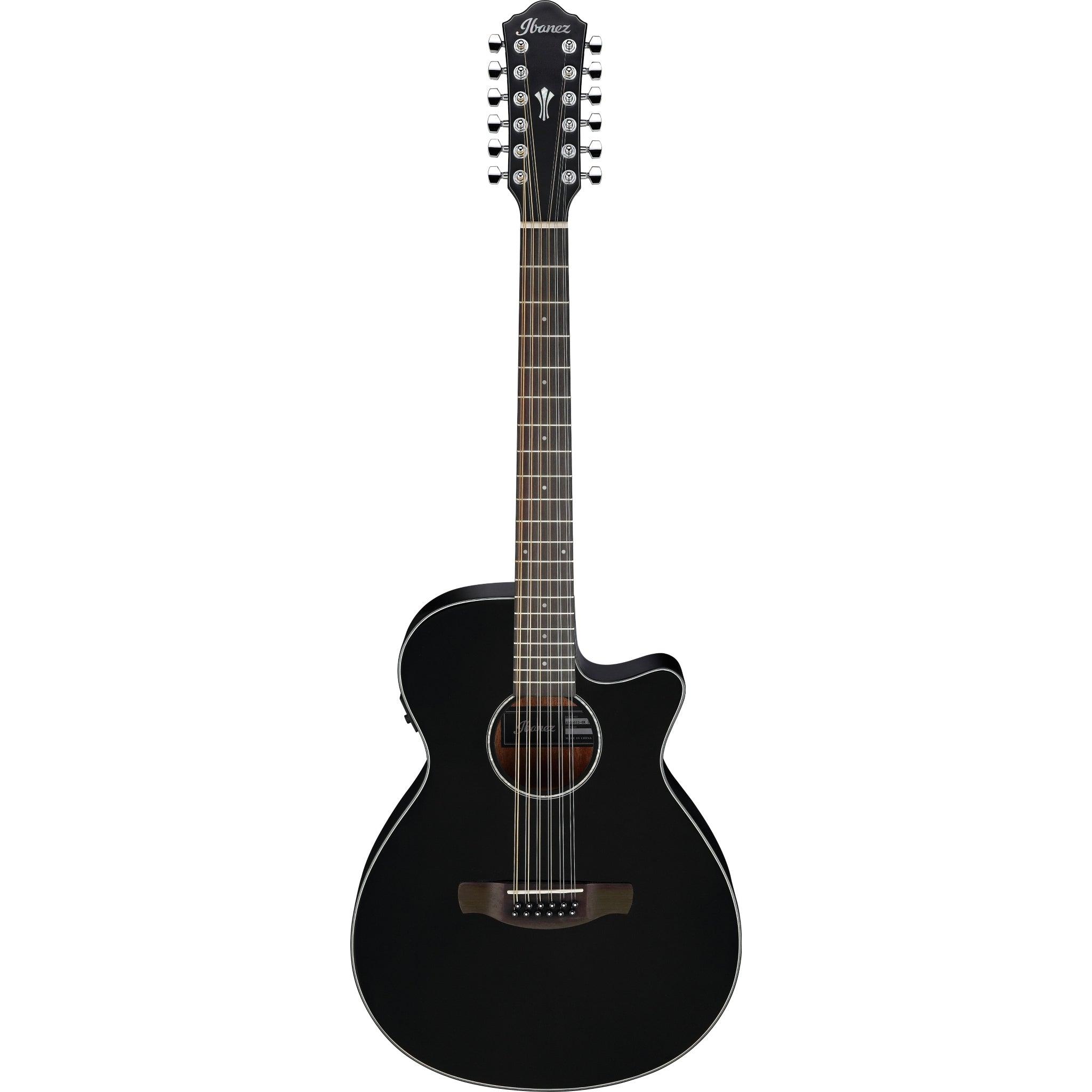 Ibanez AEG5012 AEG Series Single - Cutaway 12 - String Acoustic - Electric Guitar - El Cajon Guitars and Music