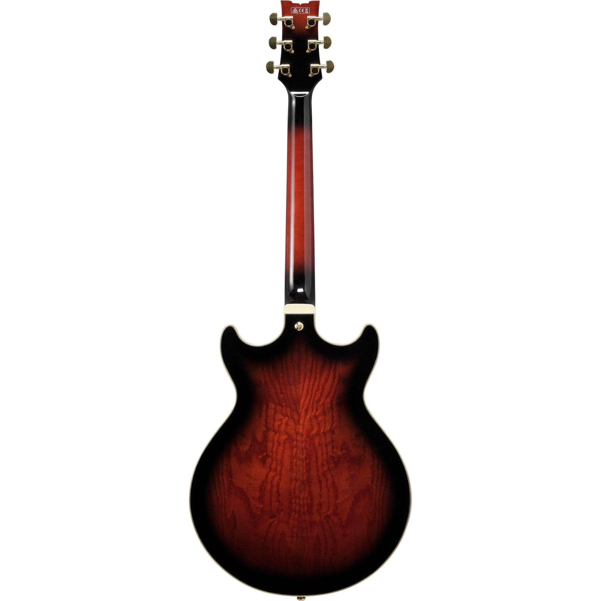 Ibanez AM153QADBS AM Artstar 6str Electric Guitar w/Case - Dark Brown Sunburst - El Cajon Guitars and Music