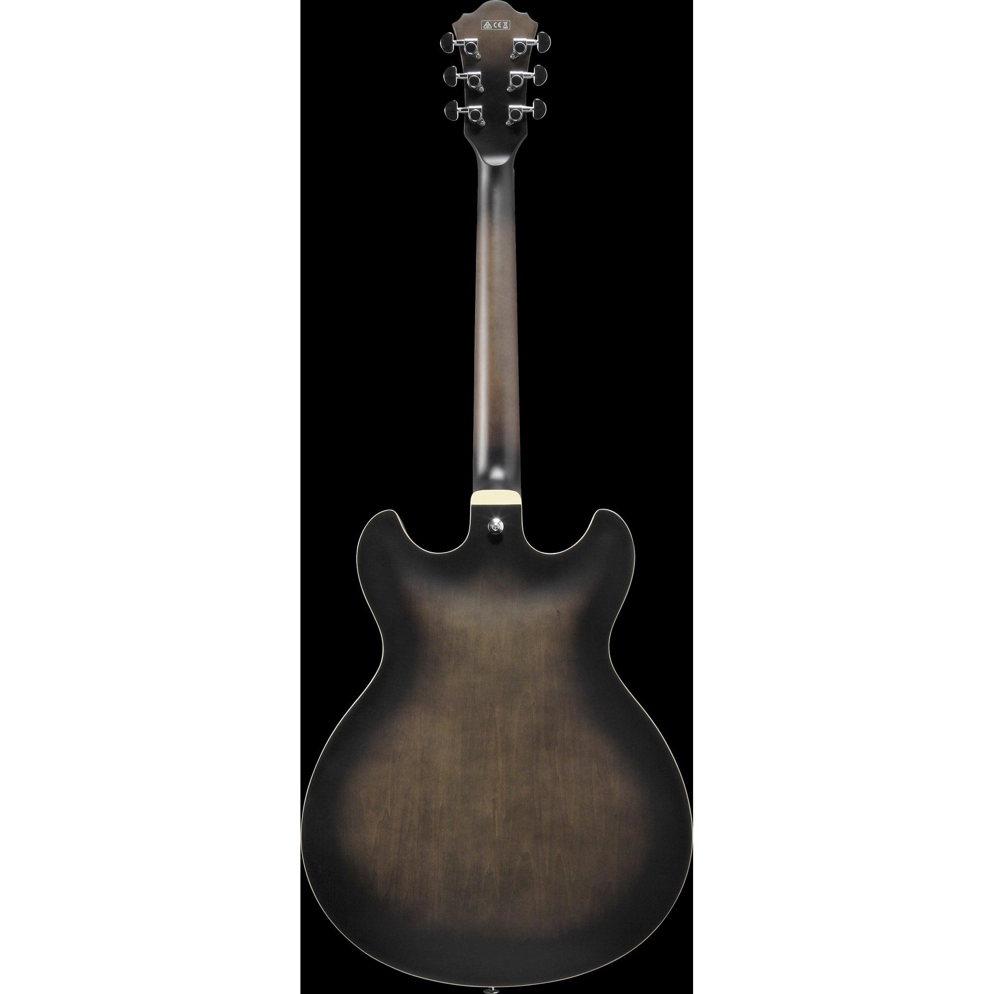 Ibanez AS53TKF AS Artcore 6str Electric Guitar - Transparent Black Flat - El Cajon Guitars and Music