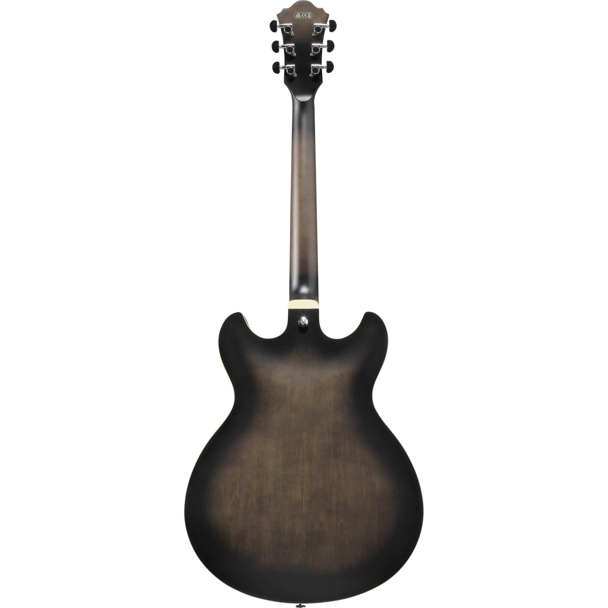 Ibanez AS53TKF AS Artcore 6str Electric Guitar - Transparent Black Flat - El Cajon Guitars and Music