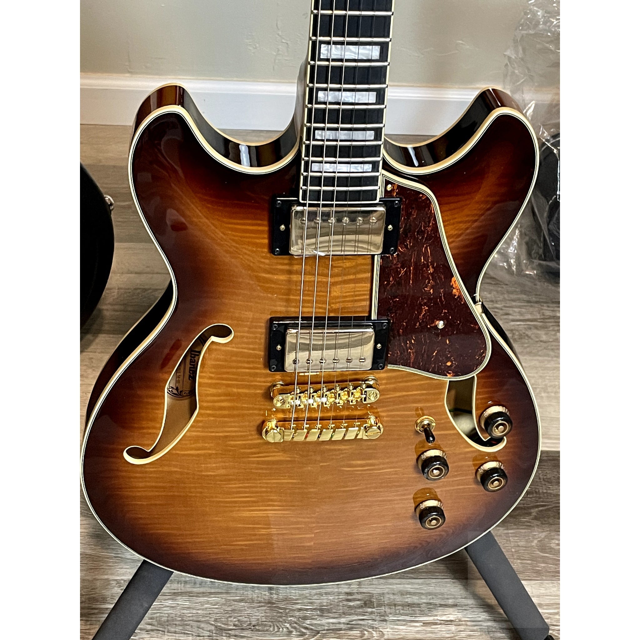 Ibanez AS93FMVLS AS Artcore Expressionist 6str Electric Guitar - Violin Sunburst - CASE NOT INCLUDED - El Cajon Guitars and Music