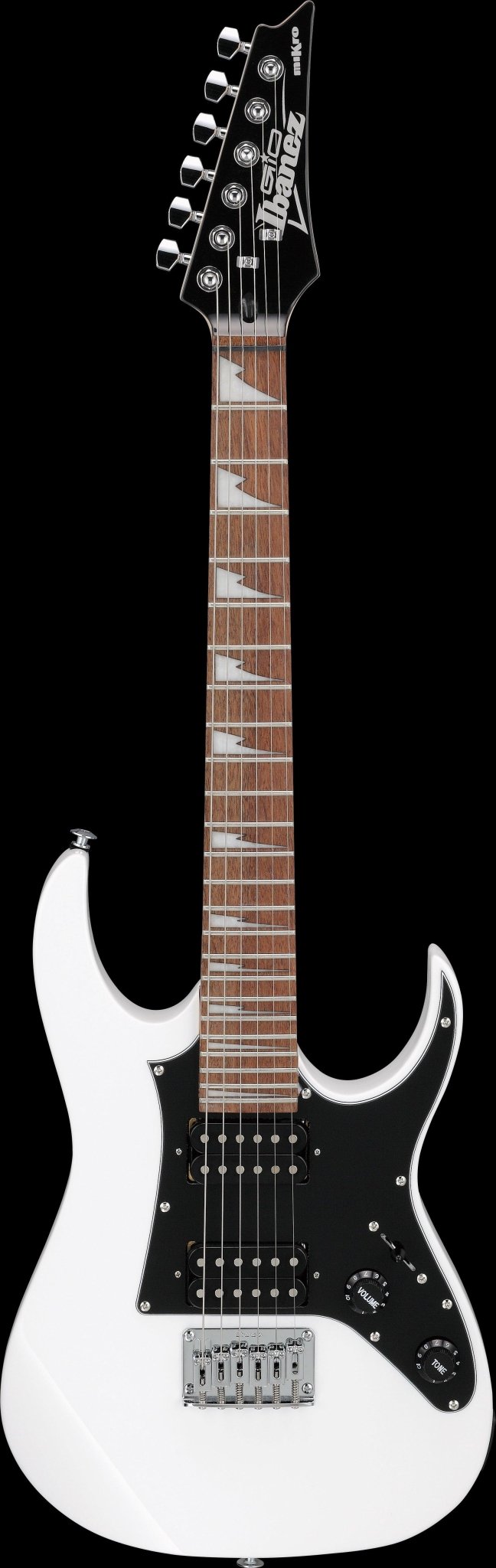 Ibanez GIO RG miKro 6str Electric Guitar - Black Night or White - GRGM21 - El Cajon Guitars and Music