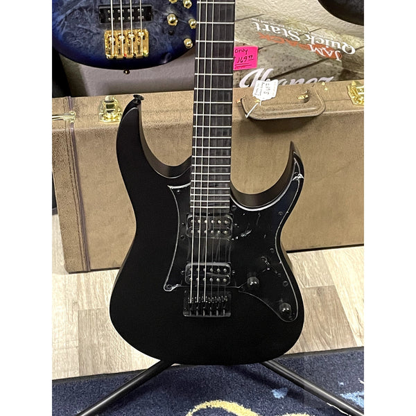 Ibanez GRG 6 String Solid - Body Electric Guitar, Right, Black Flat - El Cajon Guitars and Music