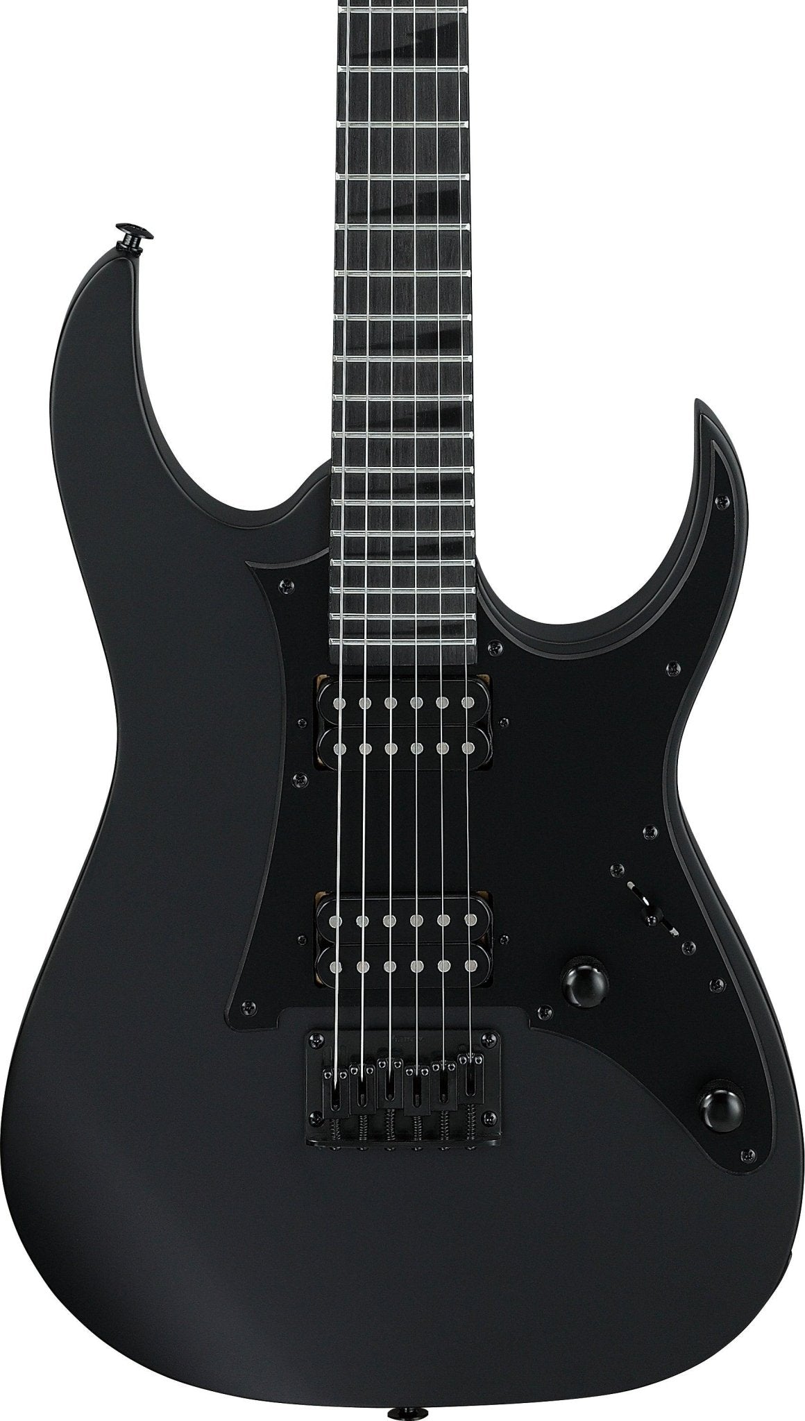 Ibanez GRG 6 String Solid - Body Electric Guitar, Right, Black Flat - El Cajon Guitars and Music