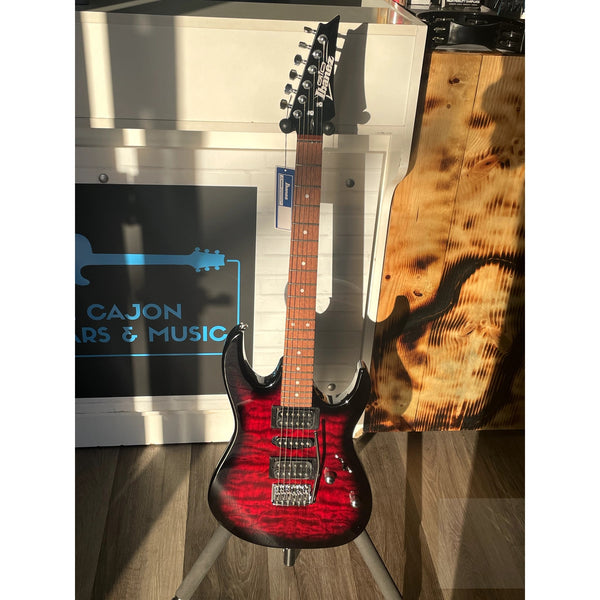 Ibanez GRX70QA Right - Handed 6 - String Electric Guitar with Quilted Maple Top - El Cajon Guitars and Music