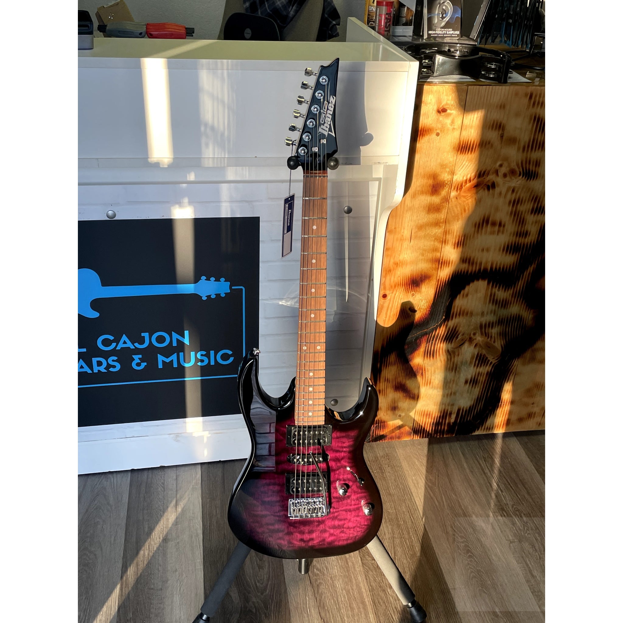 Ibanez GRX70QA Right - Handed 6 - String Electric Guitar with Quilted Maple Top - El Cajon Guitars and Music