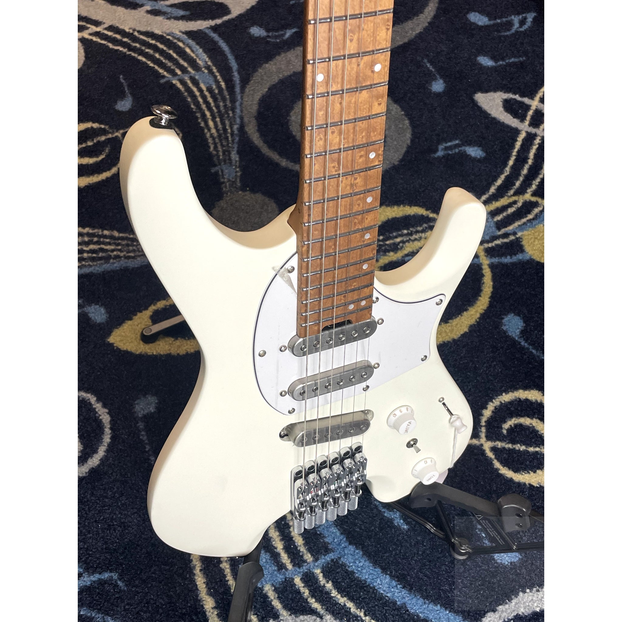 Ibanez ICHI10VWM Ichika Signature 6st Electric Guitar - White - El Cajon Guitars and Music