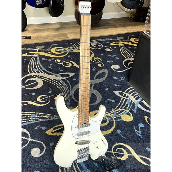 Ibanez ICHI10VWM Ichika Signature 6st Electric Guitar - White - El Cajon Guitars and Music