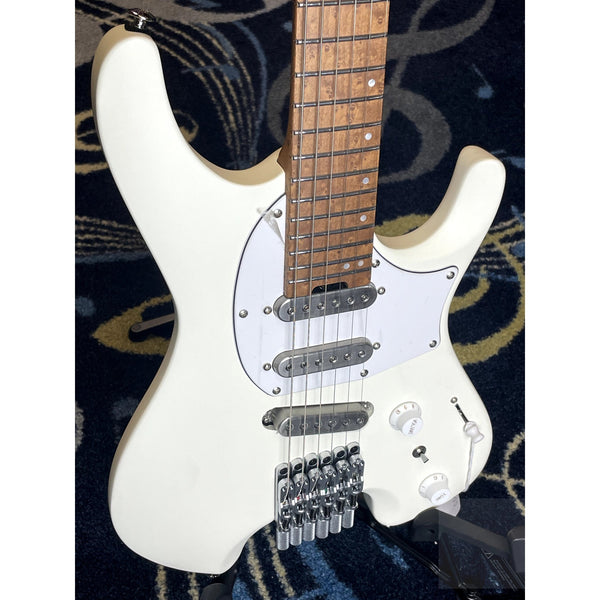 Ibanez ICHI10VWM Ichika Signature 6st Electric Guitar - White - El Cajon Guitars and Music