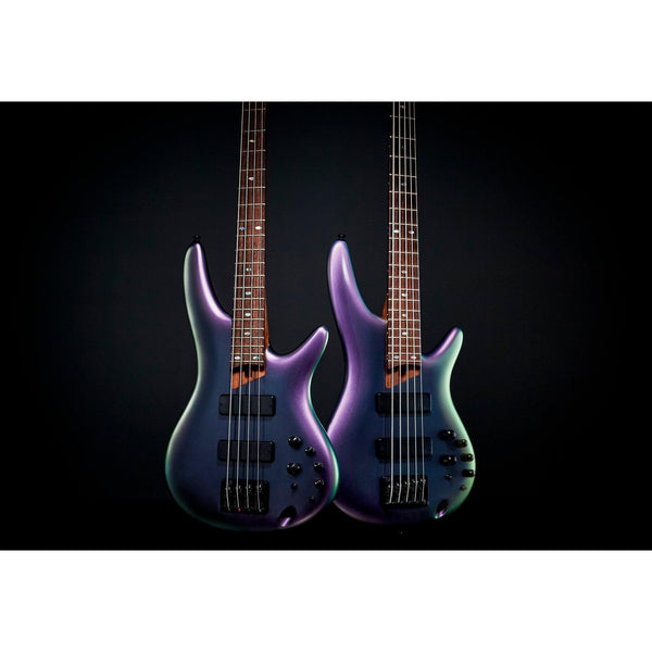 Ibanez SR Standard 4str Electric Bass - Black Aurora Burst - El Cajon Guitars and Music