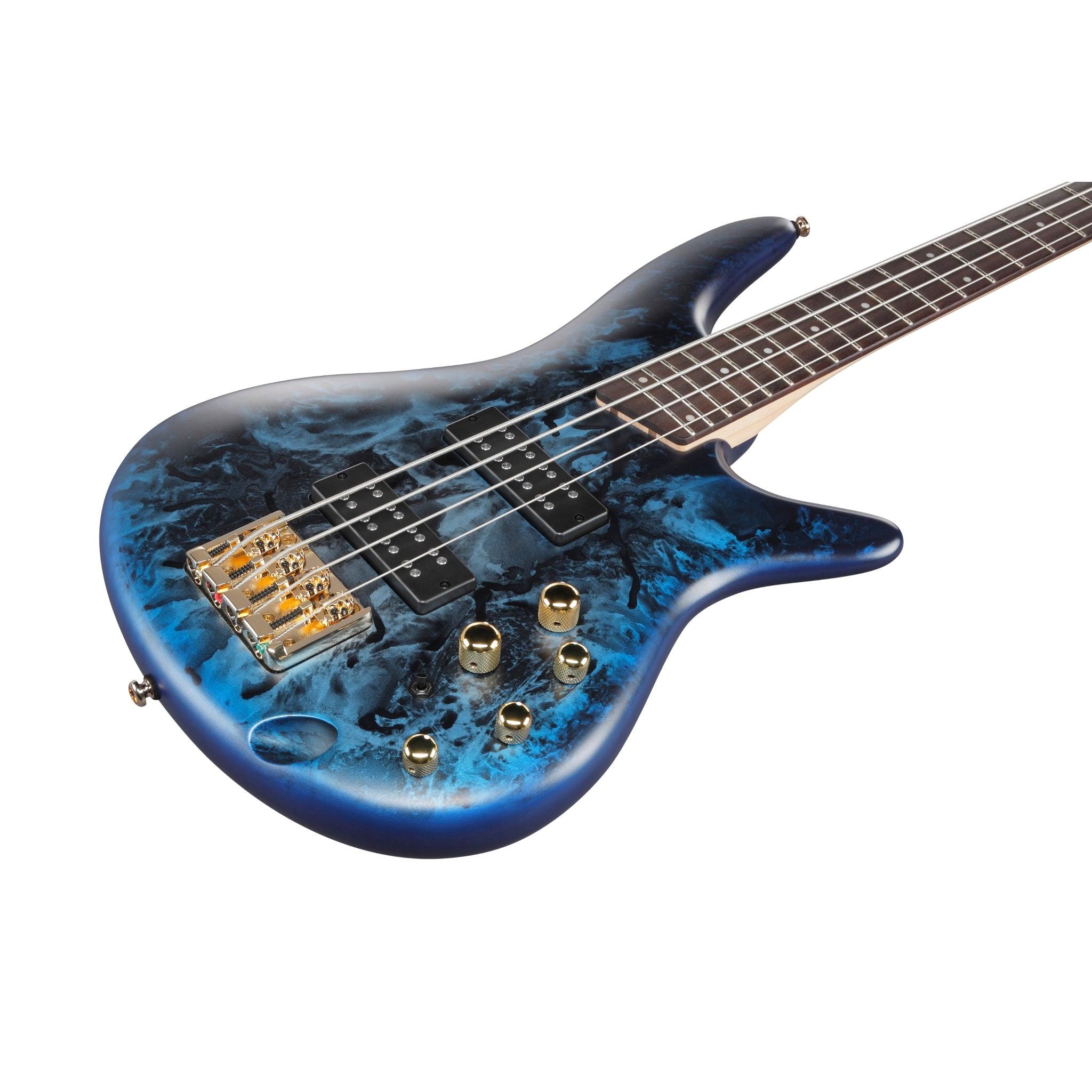 Ibanez SR Standard 4str Electric Bass - Cosmic Blue Frozen Matte SR300EDXCZM - El Cajon Guitars and Music