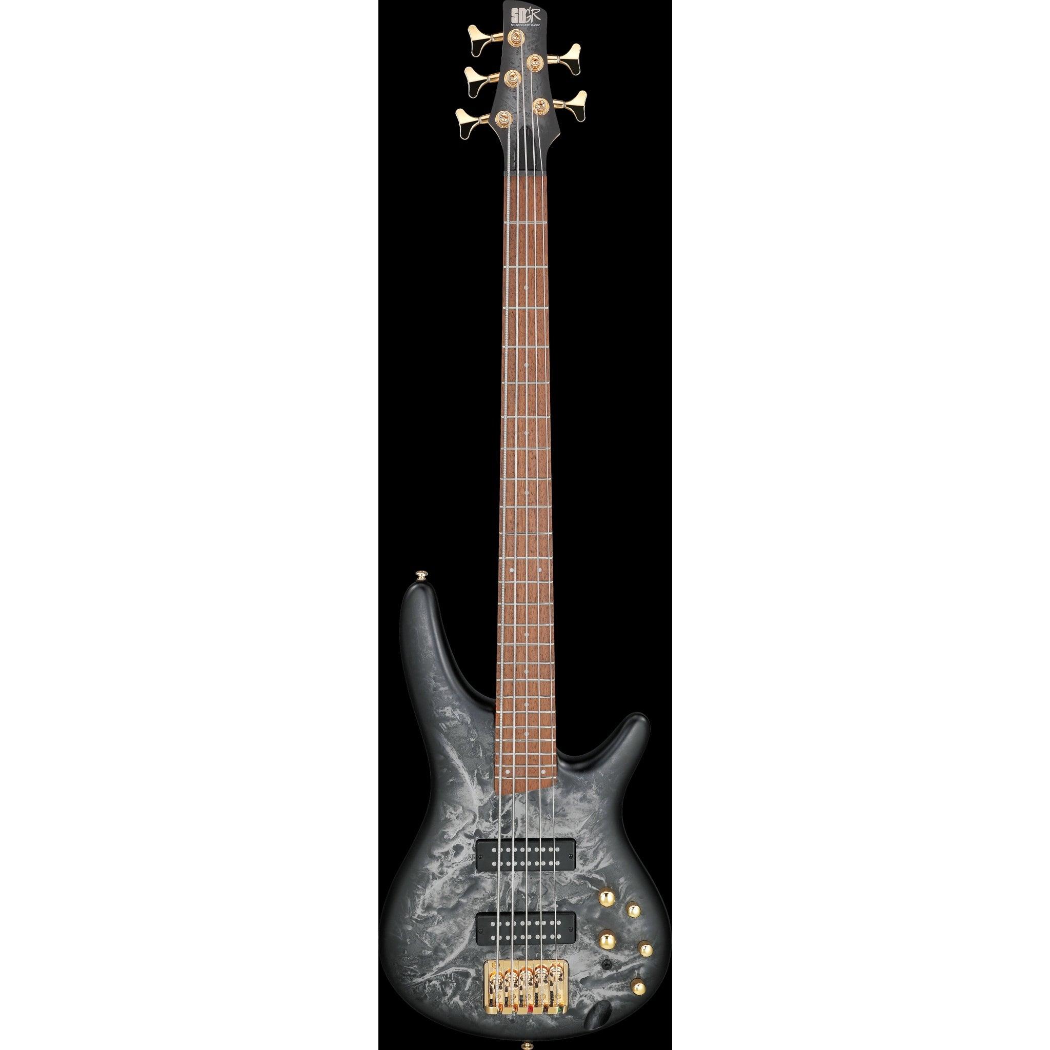 Ibanez SR Standard 5str Electric Bass - Black Ice Frozen Matte SR305EDXBZM - El Cajon Guitars and Music