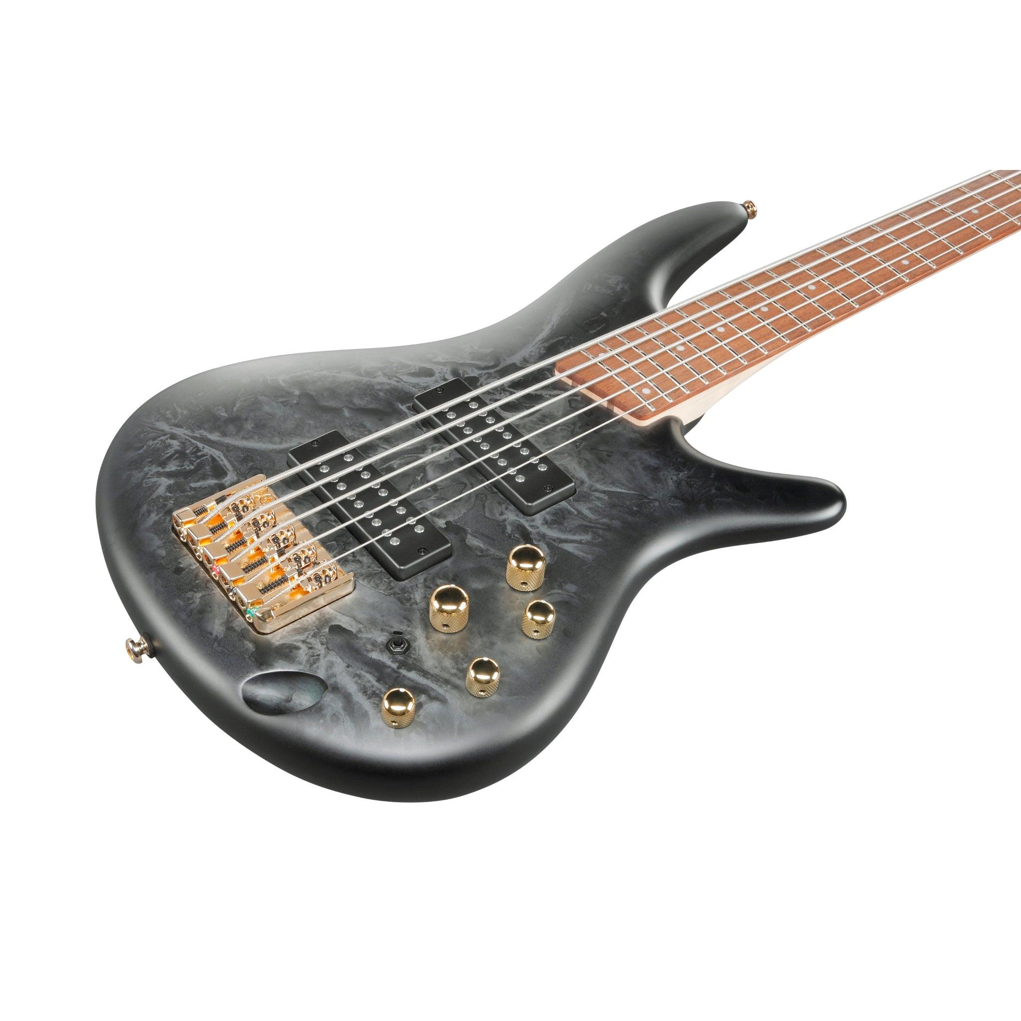 Ibanez SR Standard 5str Electric Bass - Black Ice Frozen Matte SR305EDXBZM - El Cajon Guitars and Music