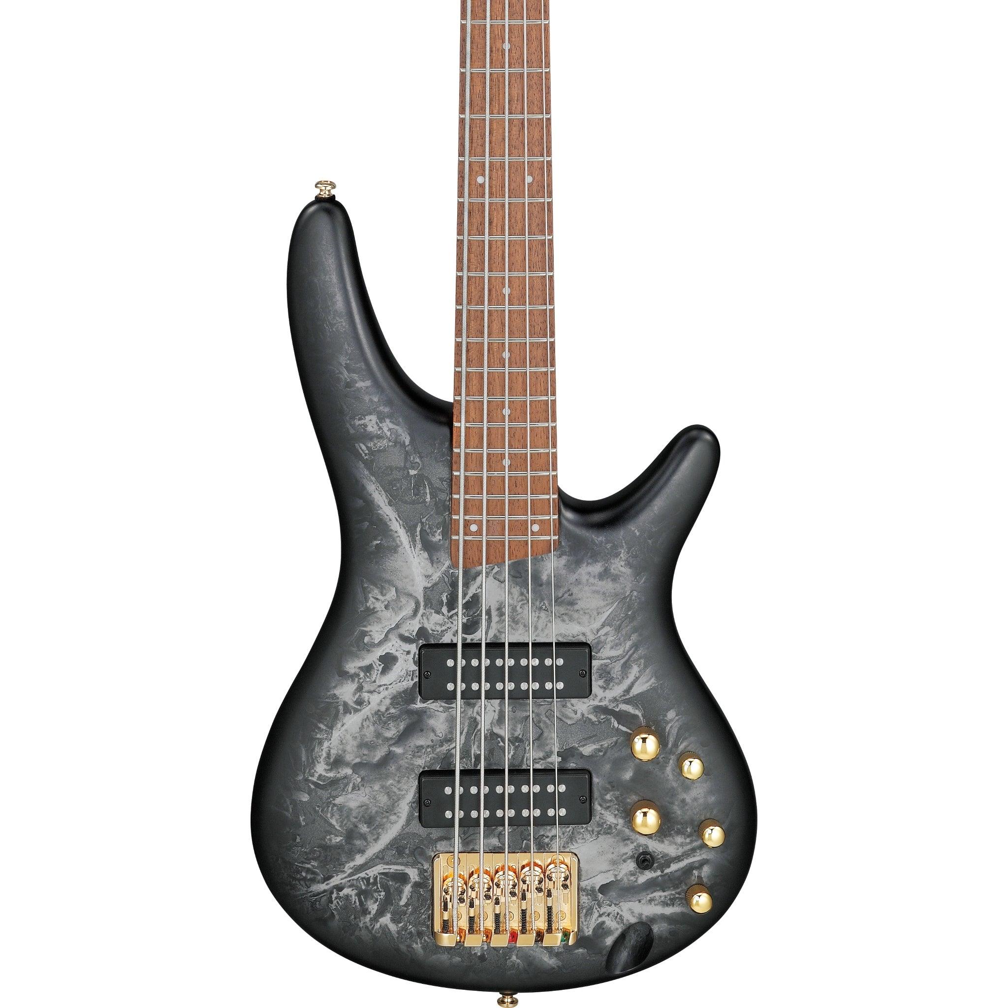 Ibanez SR Standard 5str Electric Bass - Black Ice Frozen Matte SR305EDXBZM - El Cajon Guitars and Music