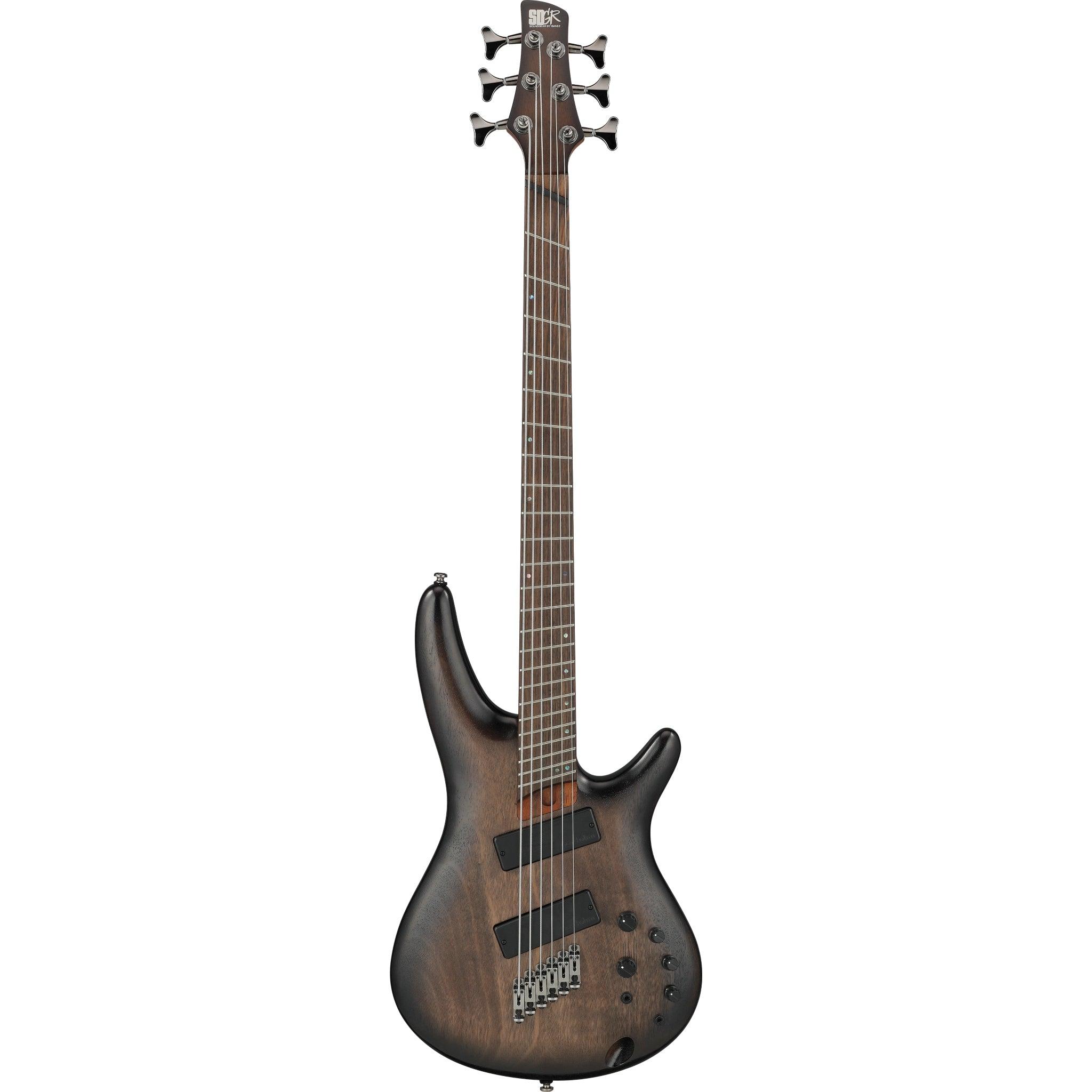 Ibanez SRC6MSBLL SR Bass Workshop 6str Electric Bass - Black Stained Burst Low Gloss - El Cajon Guitars and Music