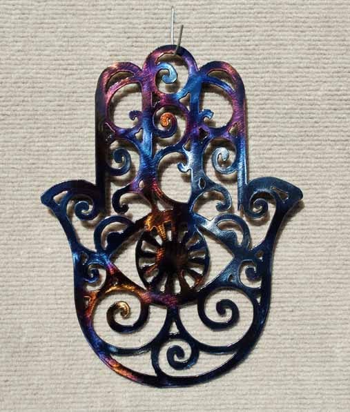 Hamsa Metal Art