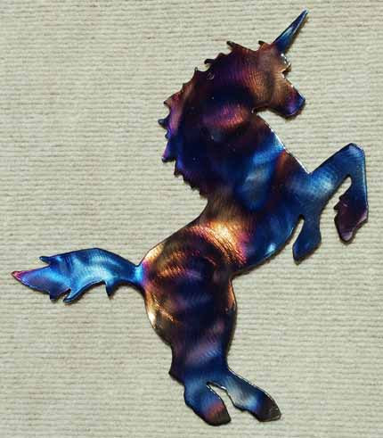 Unicorn Metal Art