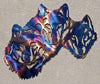 Wolves - Family of Three Metal Art (#101)