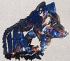Wolf within Wolf Metal Wall Art (#106)