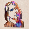 Kurt Cobain of Nirvana Metal Art