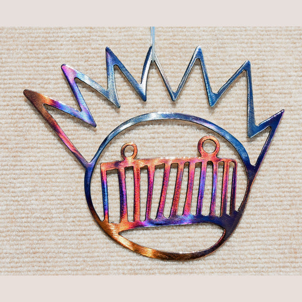 Ween Boognish Metal Art Sculpture