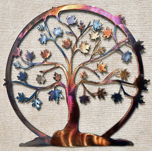 Tree of Life / Family Tree with Maple Leaves