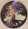 Tree of Life / Family Tree Round Metal Art Sculpture
