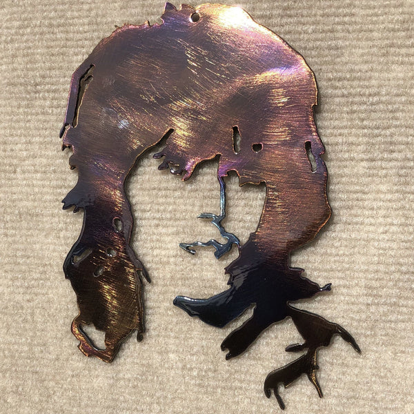 Keith Richards / Rolling Stones Metal Art Sculpture