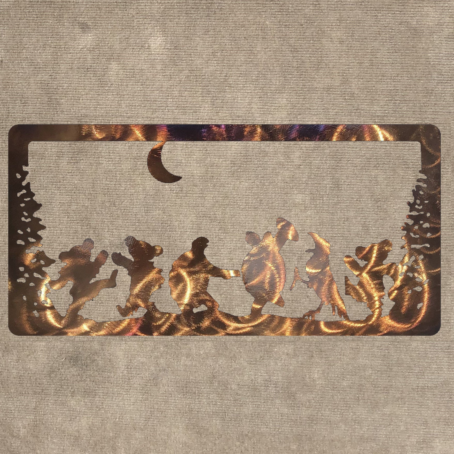 Grateful Dead Moondance Metal Wall Art Sculpture - 12