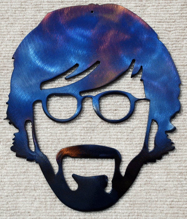 Trey Anastasio of Phish Metal Art Sculpture