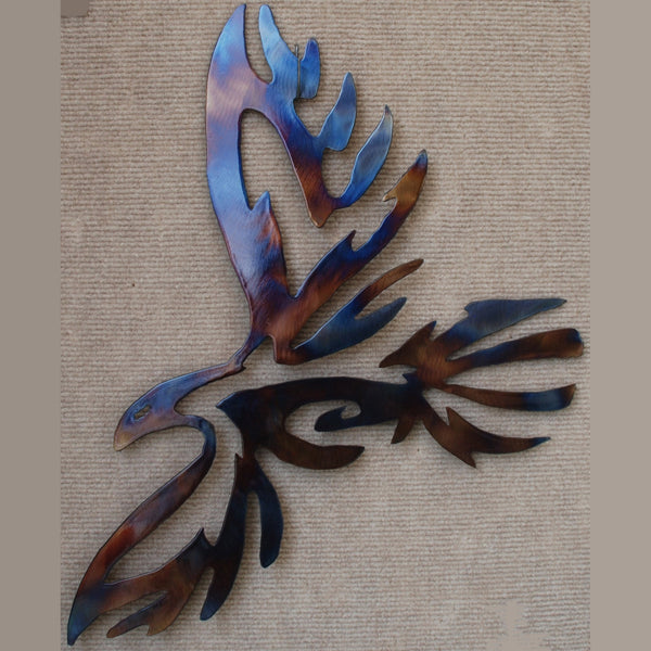 Eagle Metal Art Sculpture - 7", 11", 16", 22" or 30"