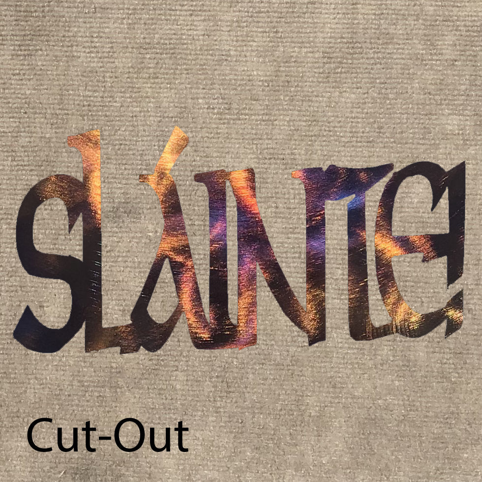 Slainte Irish Metal Art Plaques - 2 different styles!