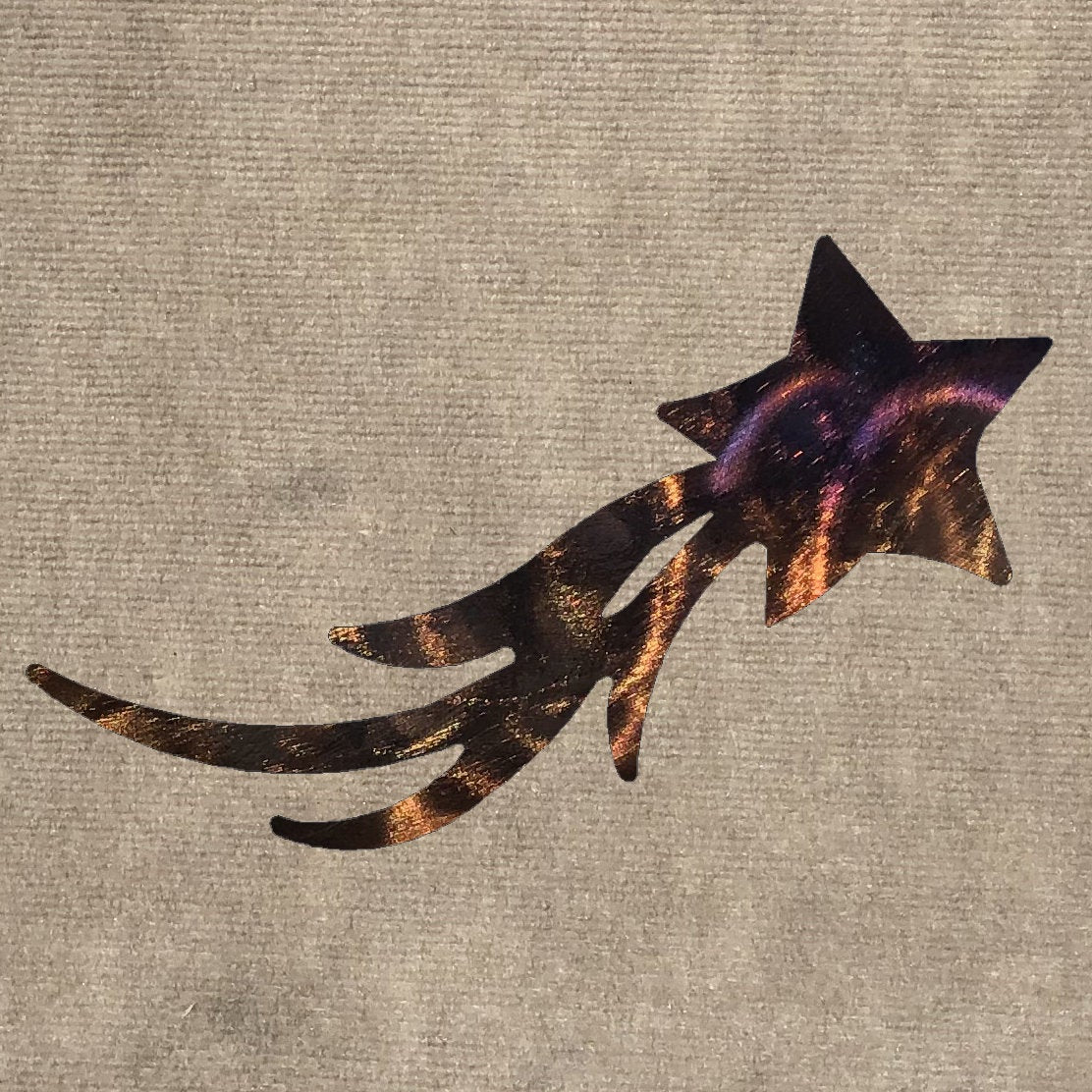 Shooting Star Metal Art Sculpture