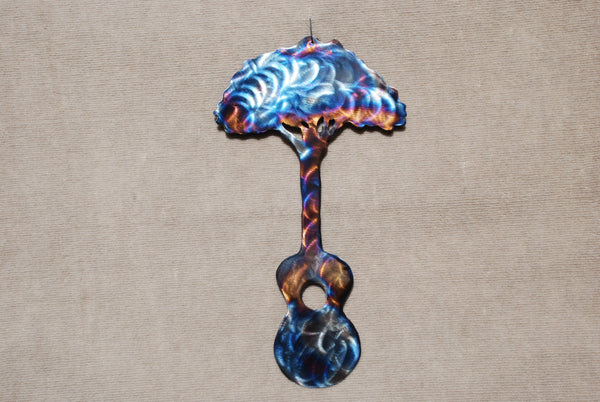 Guitar Tree Metal Art