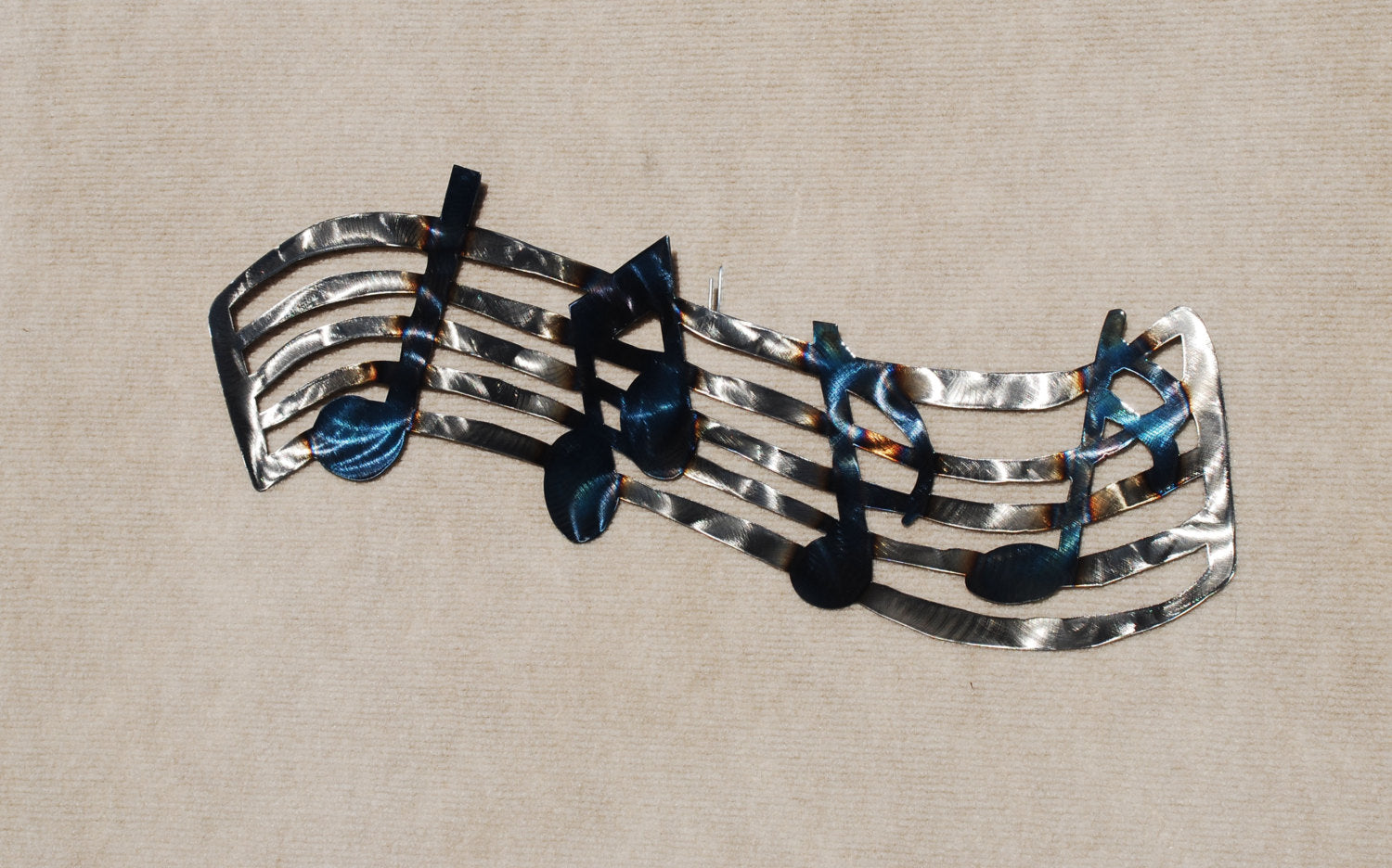 Music Note Metal Wall Art