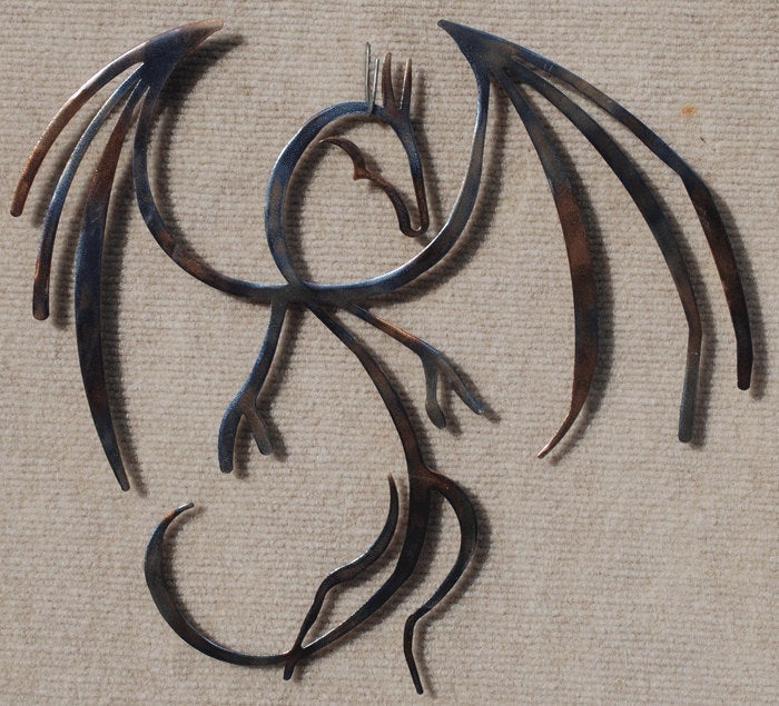 Dragon Metal Art Sculpture