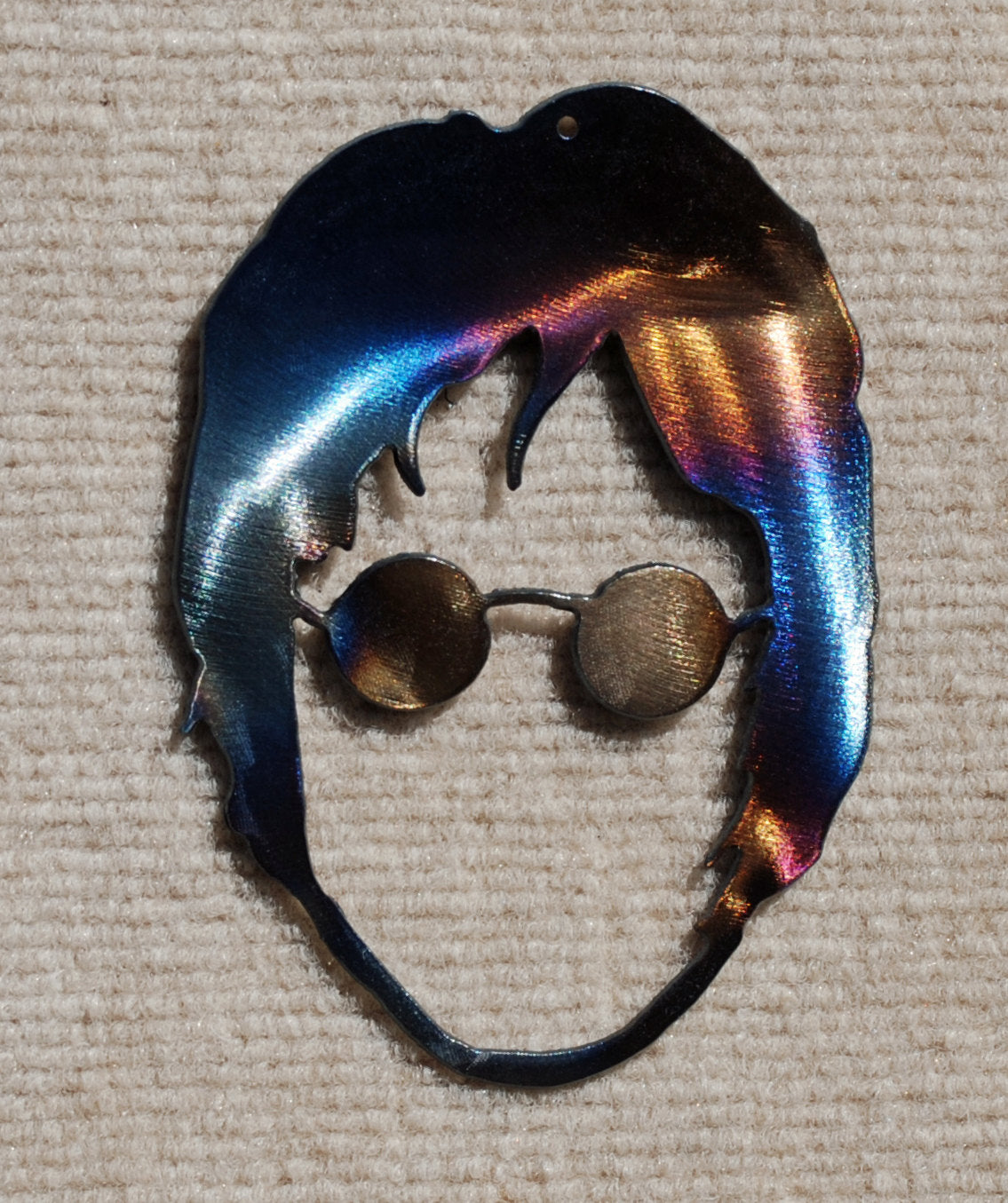 John Lennon 1960s Metal Art