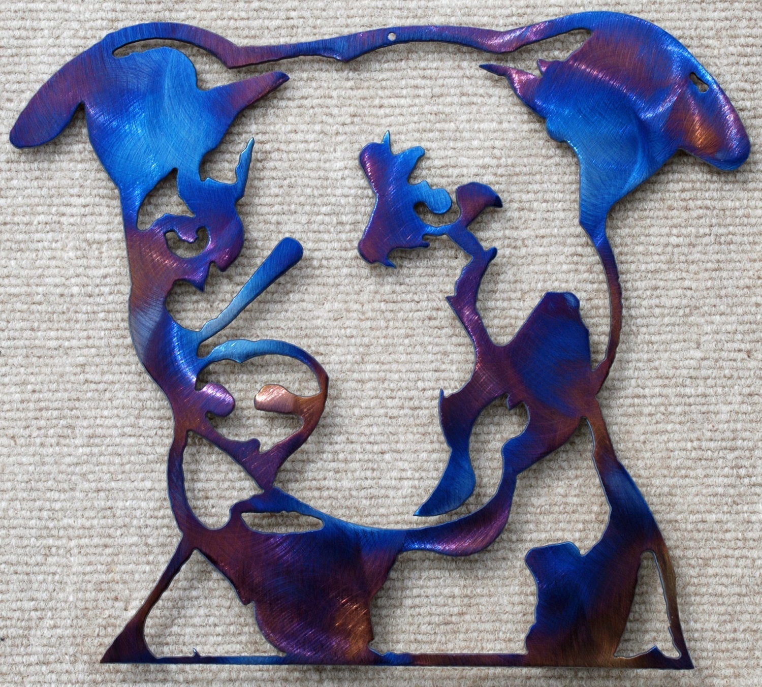 Pitbull Metal Art - 6