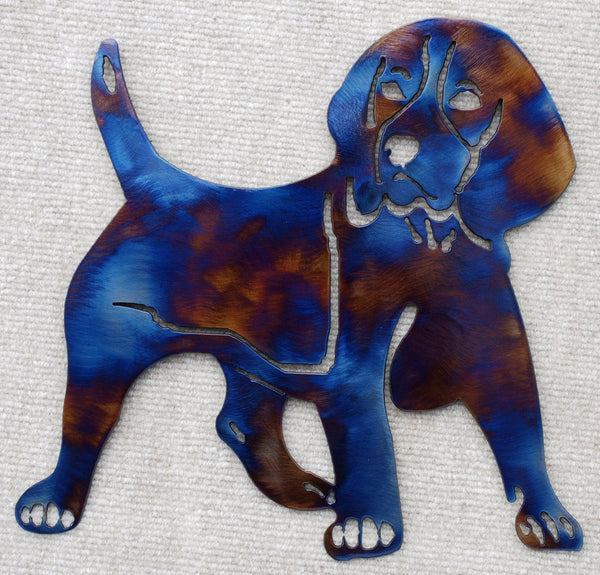 Beagle Metal Art 10”