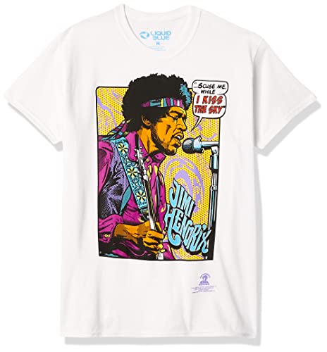 Jimi Hendrix Pop Art Mens T-shirt