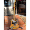 Joe Strummer Tribute Vintage V52 Icon Electric Guitar in Distressed Butterscotch - El Cajon Guitars and Music