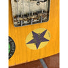 Joe Strummer Tribute Vintage V52 Icon Electric Guitar in Distressed Butterscotch - El Cajon Guitars and Music