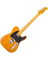 Joe Strummer Tribute Vintage V52 Icon Electric Guitar in Distressed Butterscotch - El Cajon Guitars and Music