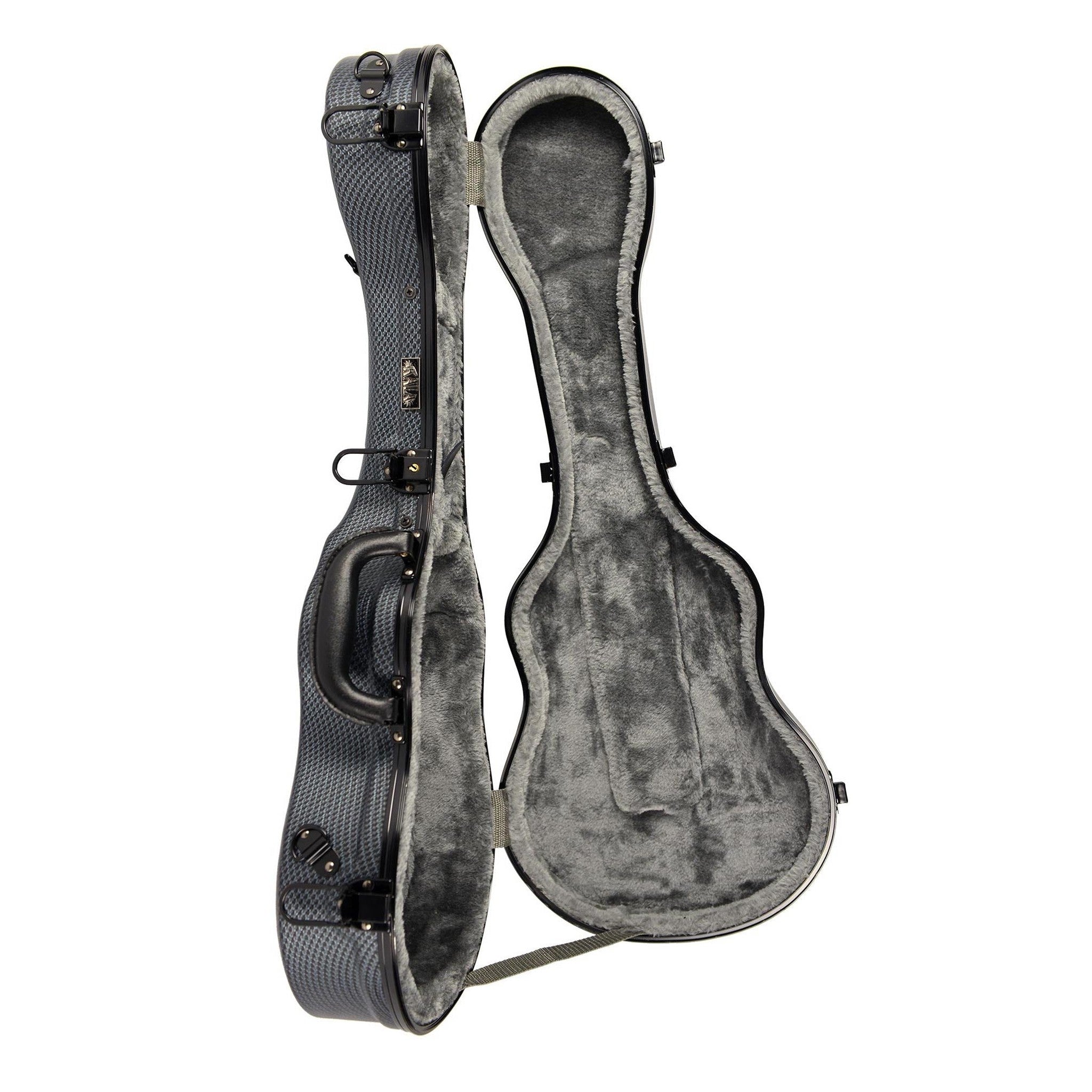 Kala HC-CHAR-T hard case open, plush interior