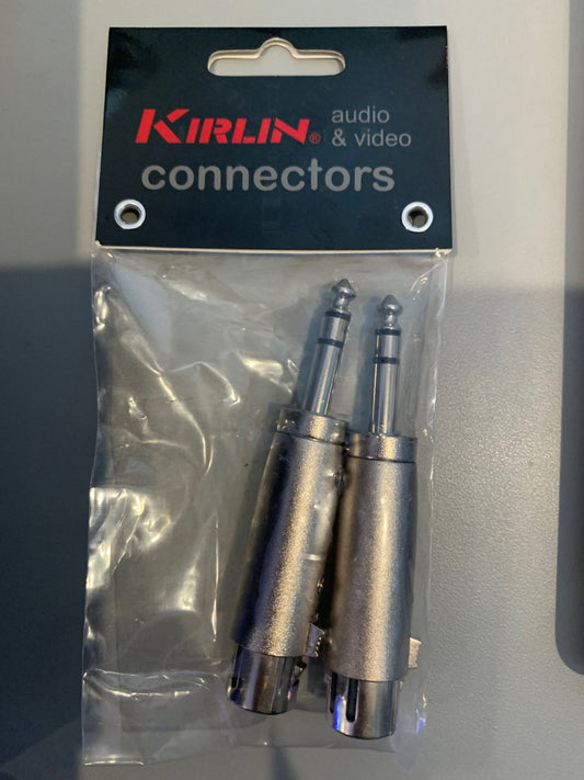 Kirlin 3121 X2P XLR F - 1/4'' TRS M - El Cajon Guitars and Music