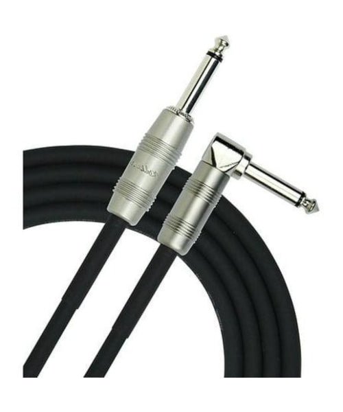 Kirlin Straight to Right Angle Instrument Cable - El Cajon Guitars and Music