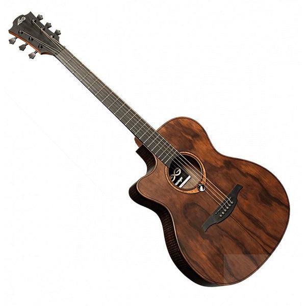 LAG Green Guitars SAUVAGE - L - ACE Auditorium Cutaway Acoustic - Electric Left - Handed - El Cajon Guitars and Music