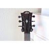 Lâg HyVibe 50 Auditorium Bevel Cutaway Smart Guitar – HV50ACE-2512LT22580 - front headstock detail and tuners from front.