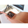 The controls showing the Tuner Menu on this Lâg HyVibe 10 HV10ACE, Serial Number 2604LT07360.