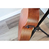 Side grain detail of the control side view of this Lâg HyVibe 10 HV10ACE Serial 2604LT07360.